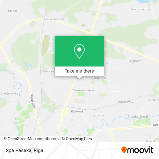 Spa Pasaka map