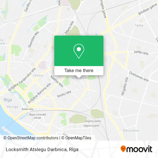 Locksmith Atslegu Darbnica map