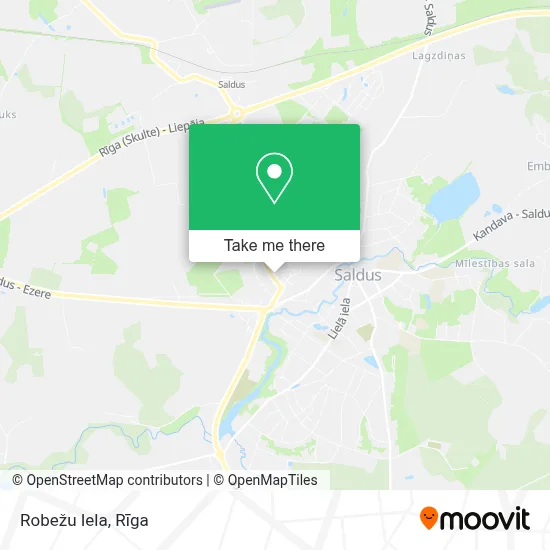 Robežu Iela map