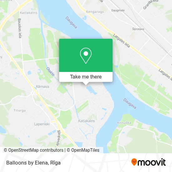 Balloons by Elena map