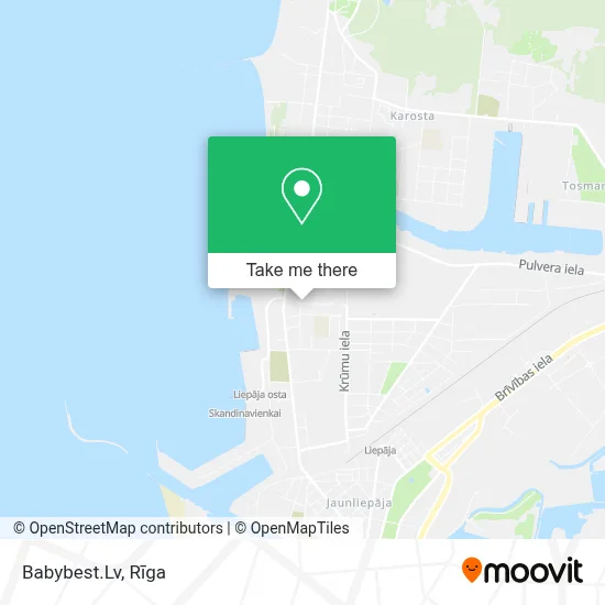 Babybest.Lv map