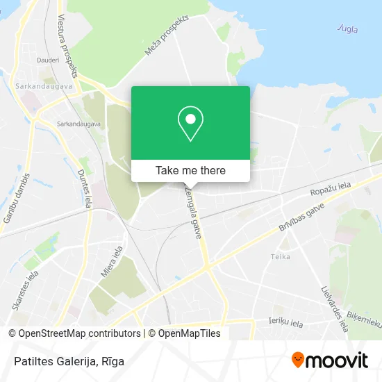 Patiltes Galerija map