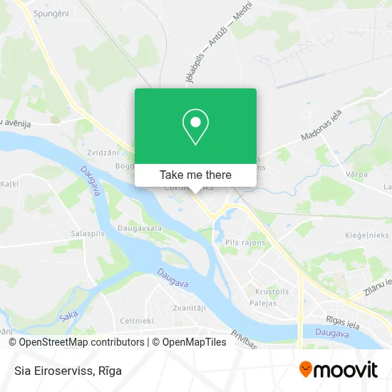 Sia Eiroserviss map