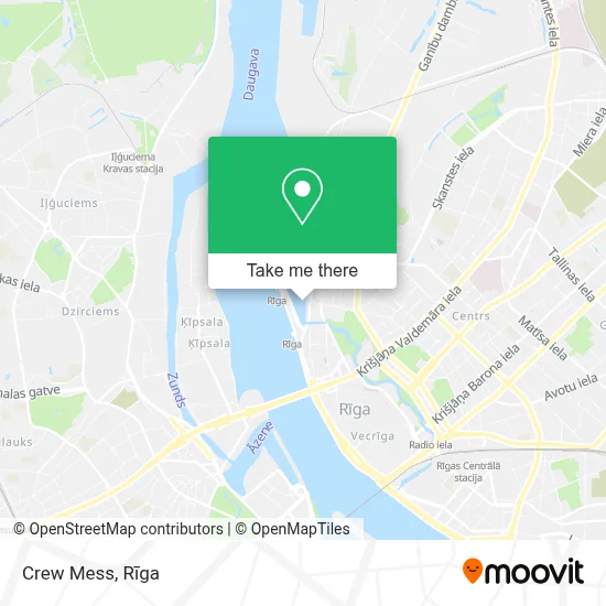 Crew Mess map