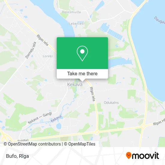 Bufo map