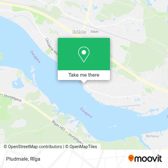 Pludmale map