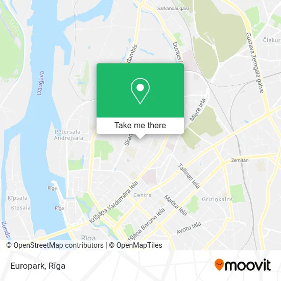 Europark map