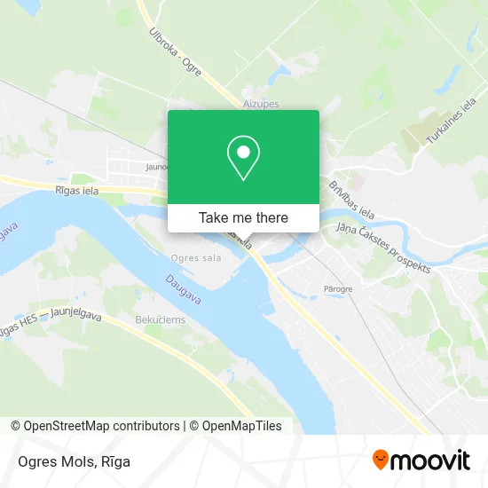 Ogres Mols map