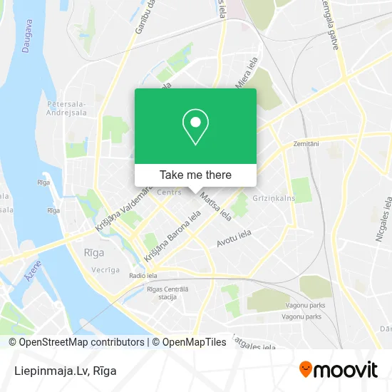 Liepinmaja.Lv map