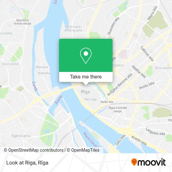 Look at Riga map