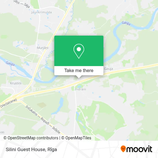 Silini Guest House map