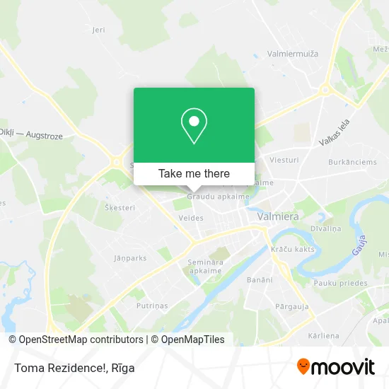 Toma Rezidence! map