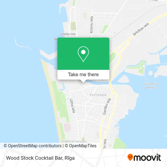Wood Stock Cocktail Bar map
