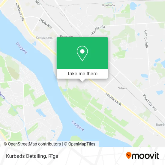 Kurbads Detailing map