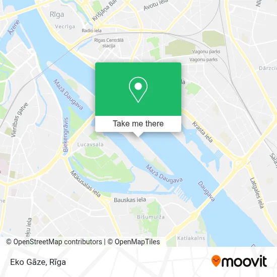 Eko Gāze map