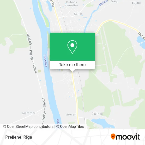 Preilene map