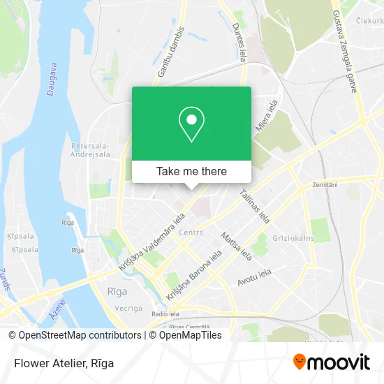Flower Atelier map