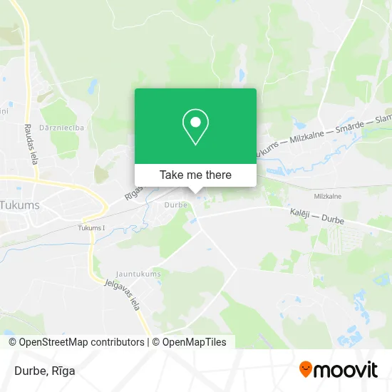 Durbe map