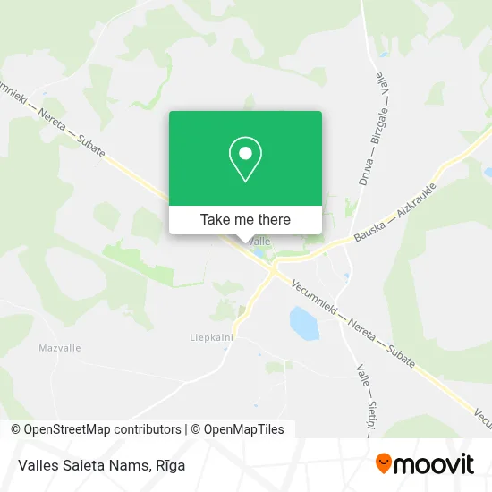 Valles Saieta Nams map