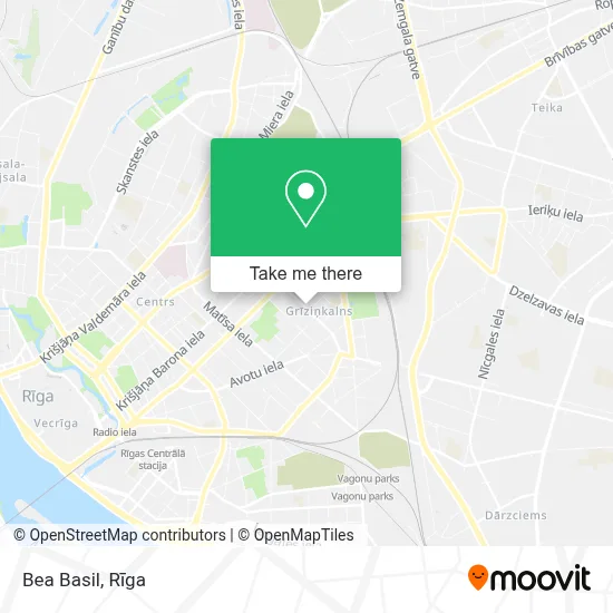 Bea Basil map
