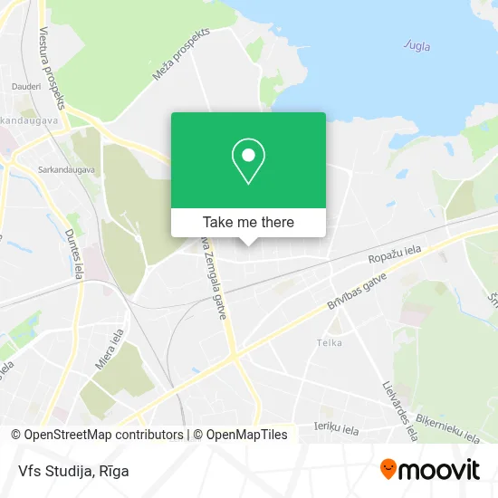 Vfs Studija map