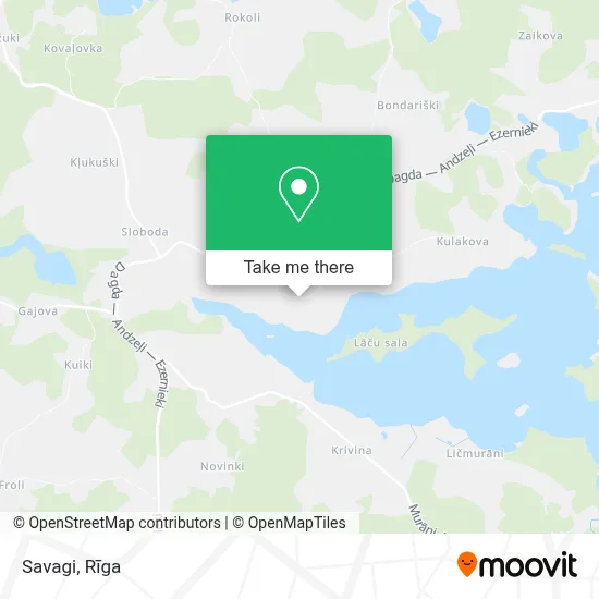 Savagi map