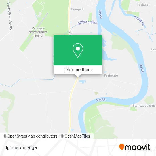 Ignitis on map