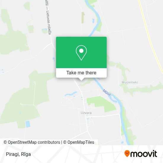 Piragi map
