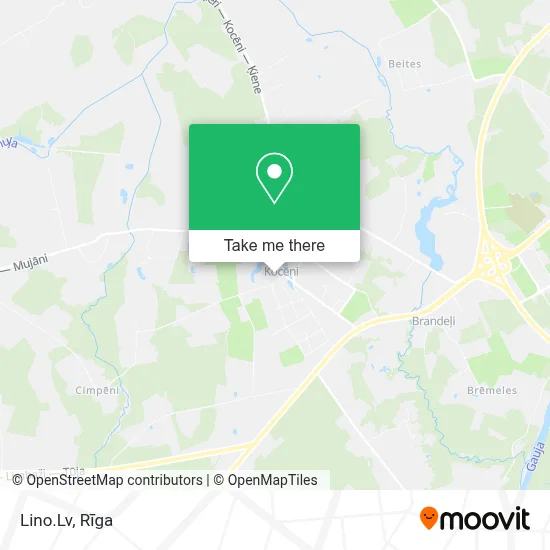 Lino.Lv map