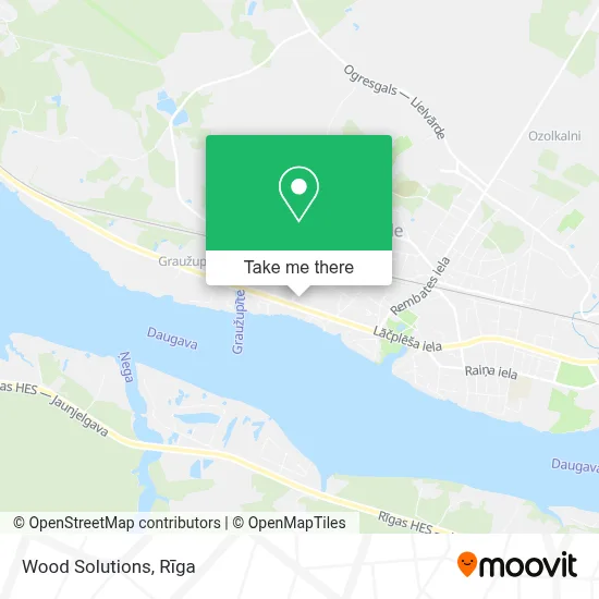 Wood Solutions map
