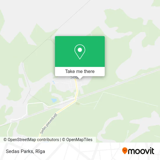 Sedas Parks map