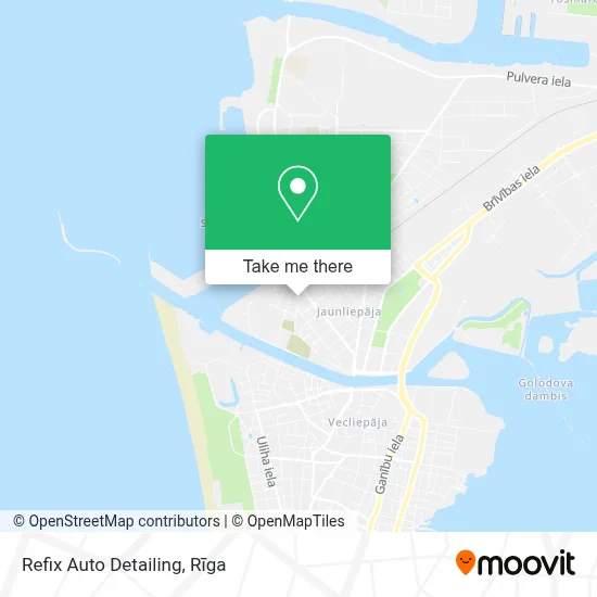 Refix Auto Detailing map