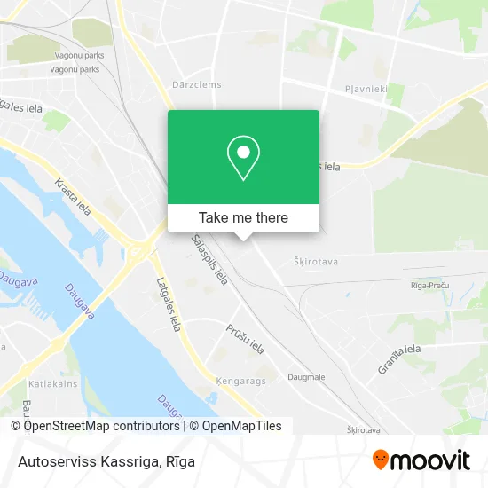 Autoserviss Kassriga map