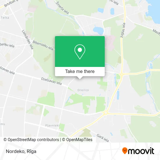 Nordeko map