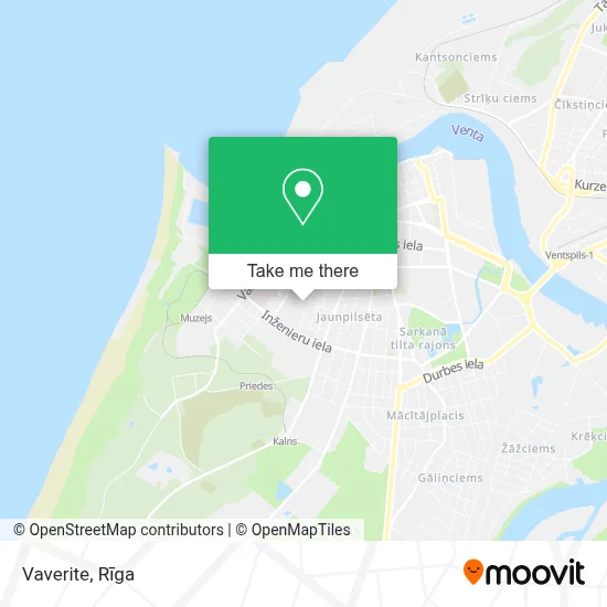 Vaverite map