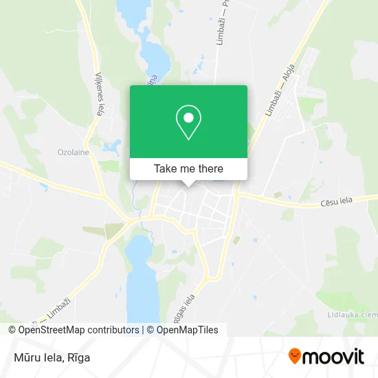 Mūru Iela map