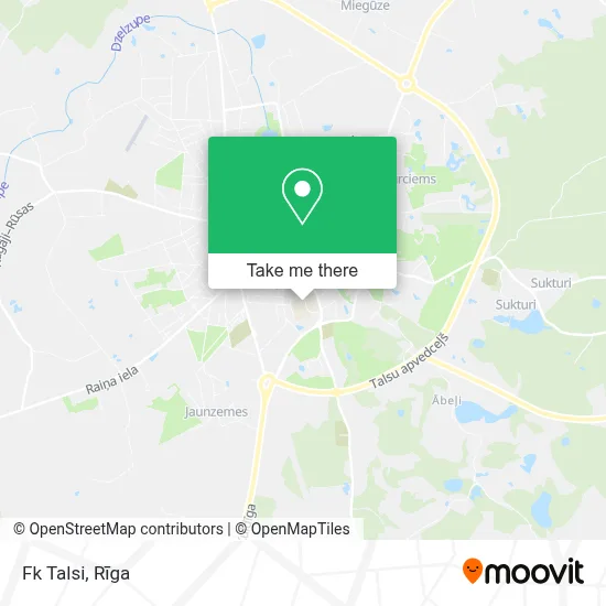 Fk Talsi map