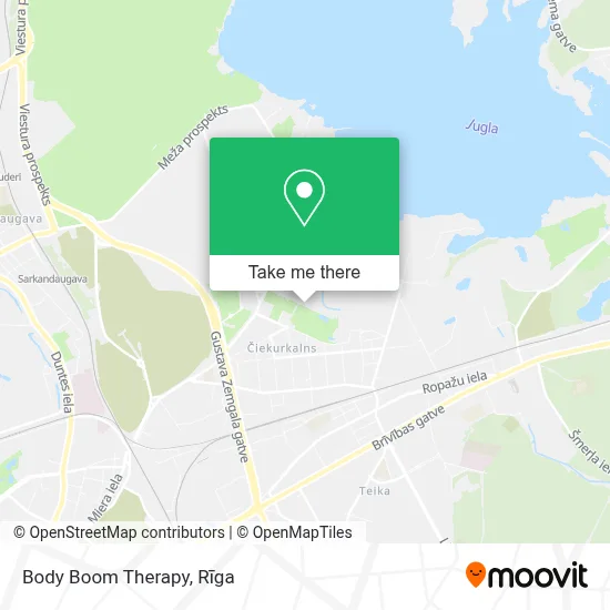 Body Boom Therapy map