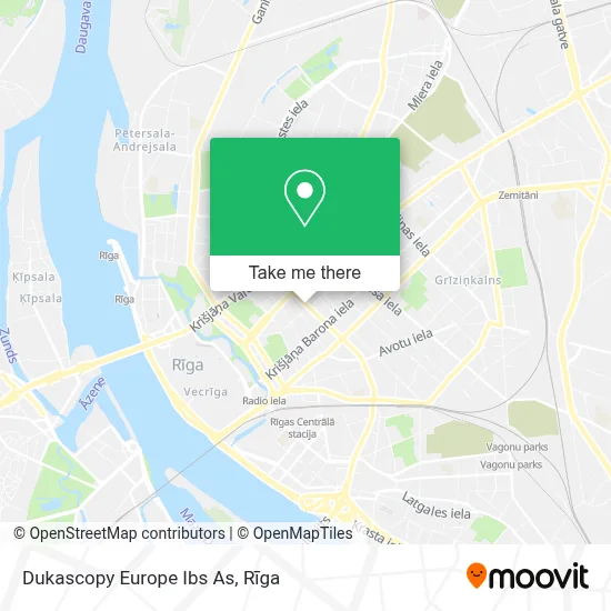 Dukascopy Europe Ibs As map
