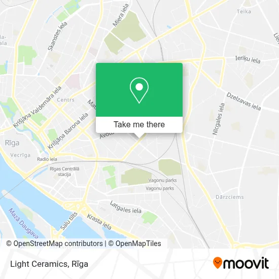Light Ceramics map