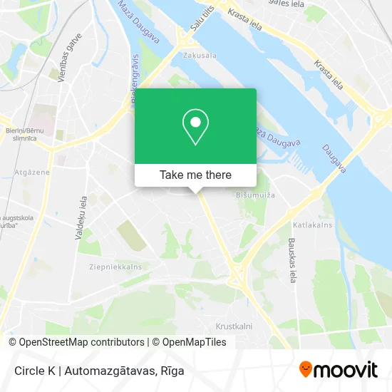 Circle K | Automazgātavas map