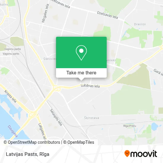 Latvijas Pasts map