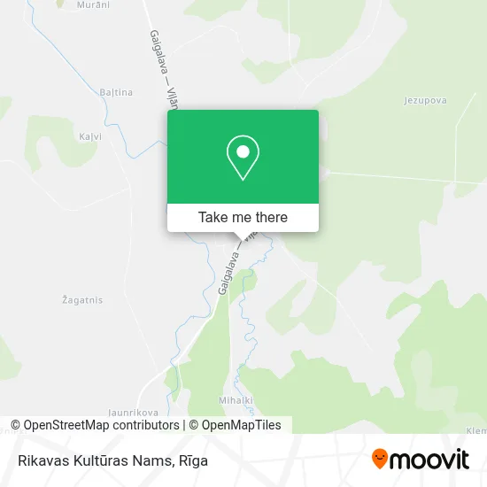 Rikavas  Kultūras Nams map