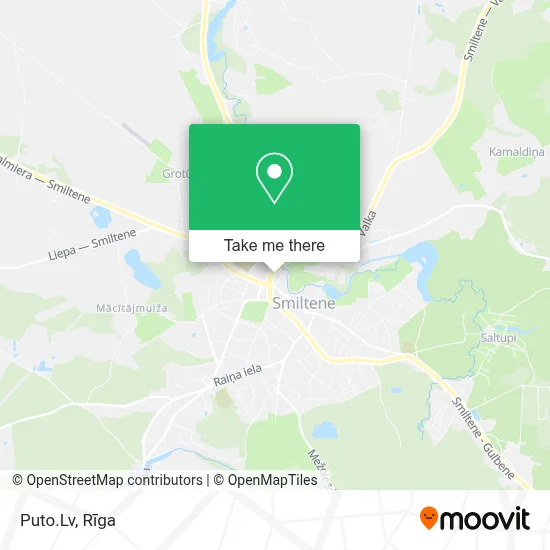 Puto.Lv map