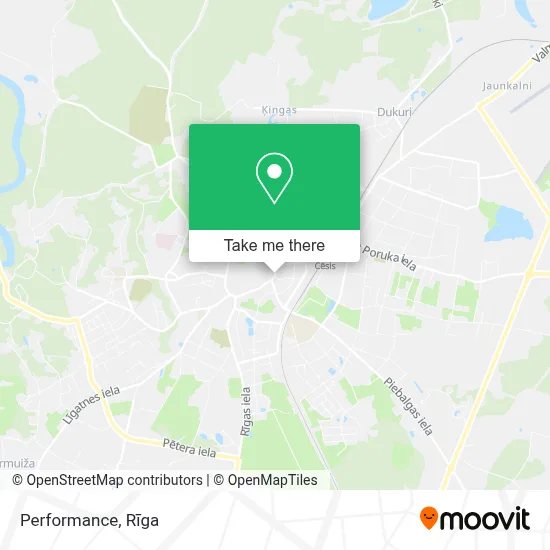 Performance map