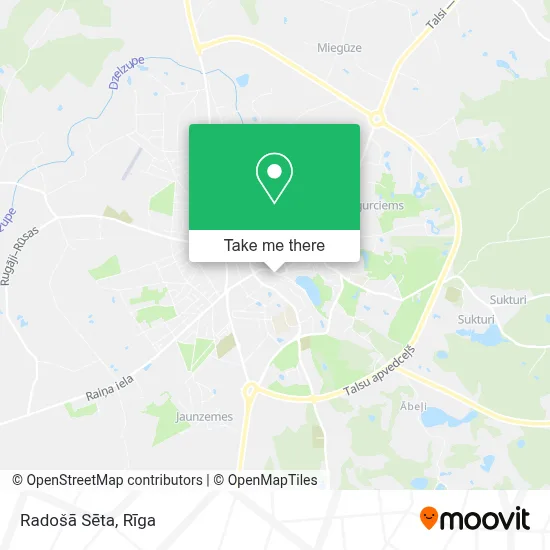 Radošā Sēta map