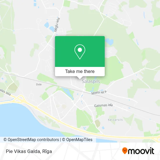 Pie Vikas Galda map