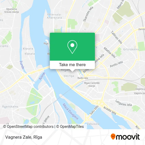 Vagnera Zale map