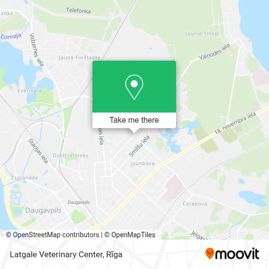 Latgale Veterinary Center map