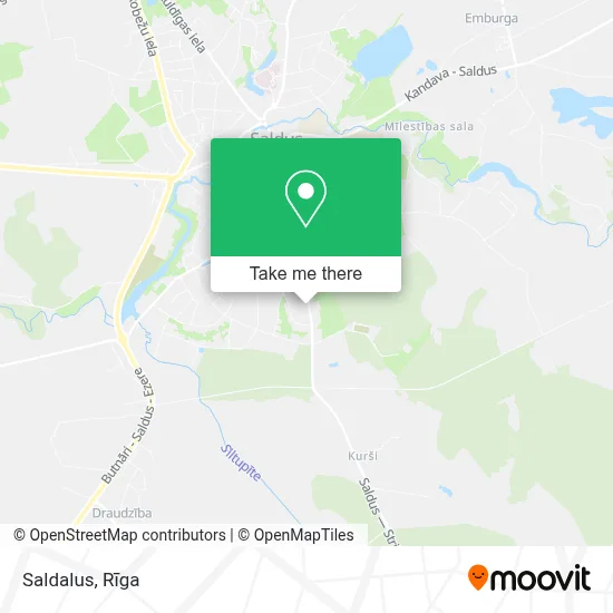 Saldalus map
